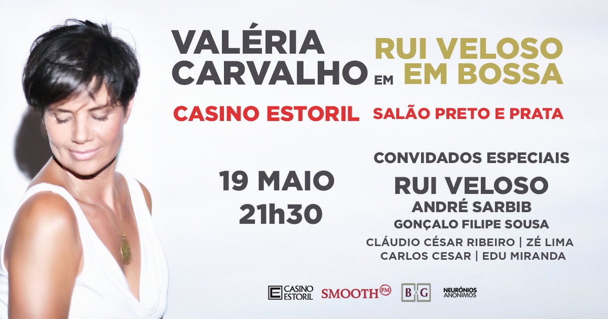 Valéria Carvalho apresenta "Rui Veloso em Bossa"